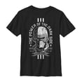 thumbnail image 1 of Boy's Star Wars: The Rise of Skywalker Cracked Kylo  Graphic Tee Black Small, 1 of 4