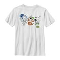 thumbnail image 1 of Boy's Star Wars: The Rise of Skywalker Droid Party  Graphic Tee White X Large, 1 of 4