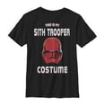 thumbnail image 1 of Boy's Star Wars: The Rise of Skywalker Halloween Sith Trooper Costume  Graphic Tee Black Large, 1 of 4