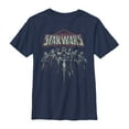 thumbnail image 1 of Boy's Star Wars: The Rise of Skywalker Knights of Ren Darkness  Graphic Tee Navy Blue X Small, 1 of 3