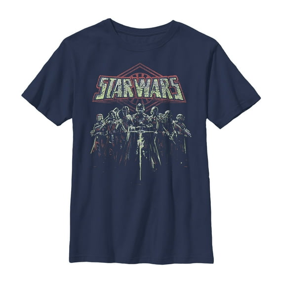 Boy's Star Wars: The Rise of Skywalker Knights of Ren Darkness Graphic Tee Navy Blue X Small