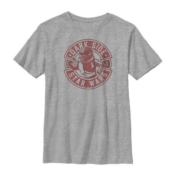 Boy's Star Wars: The Rise of Skywalker Sith Trooper Cartoon  Graphic Tee Athletic Heather Medium