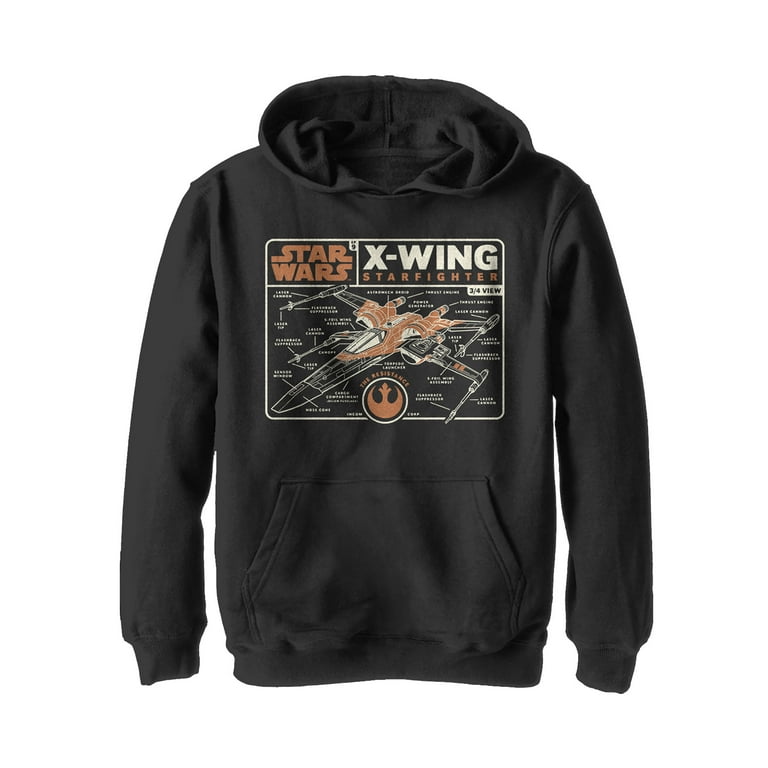 Star wars x wing hoodie sales