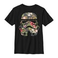thumbnail image 1 of Boy's Star Wars Tropical Stormtrooper Graphic Tee Black X Large, 1 of 4