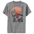 thumbnail image 1 of Boy's Star Wars: Visions Anime R2-D2  Performance Graphic Tee Charcoal Heather Large, 1 of 4