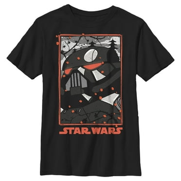 Boy's Star Wars: Visions Death Dishonor  Graphic Tee Black Small