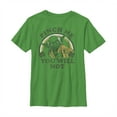 thumbnail image 1 of Boy's Star Wars Yoda Pinch Me Will You Not  Graphic Tee Kelly Green Large, 1 of 3