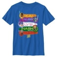 thumbnail image 1 of Boy's Star Wars: Young Jedi Adventures Character Names  Graphic Tee Royal Blue Medium, 1 of 5