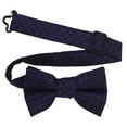thumbnail image 1 of Boy’s Stardust Purple Formal Satin Pre-Tied Bow Tie in a Variety of Colors by Spencer J’s Signature Satin Collection, 1 of 2