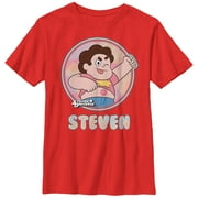 Boys Steven Universe Quartz Graphic Tee Red Large