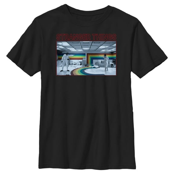 Netflix Boy's Stranger Things Henry Vs Eleven Graphic T-Shirt