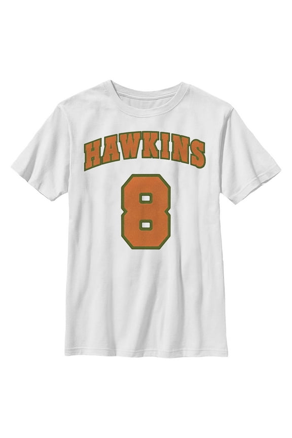 Netflix Boy's Stranger Things Number Eight Graphic T-Shirt