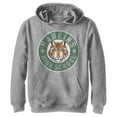 thumbnail image 1 of Netflix Boy's Stranger Things Retro Hawkins High School Tiger Mascot Pull Over Hoodie Athletic Heather Small, 1 of 4