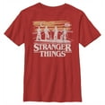 thumbnail image 1 of Netflix Boys' Stranger Things Moonlight Bike Ride Silhouettes Graphic T-Shirt, 1 of 4