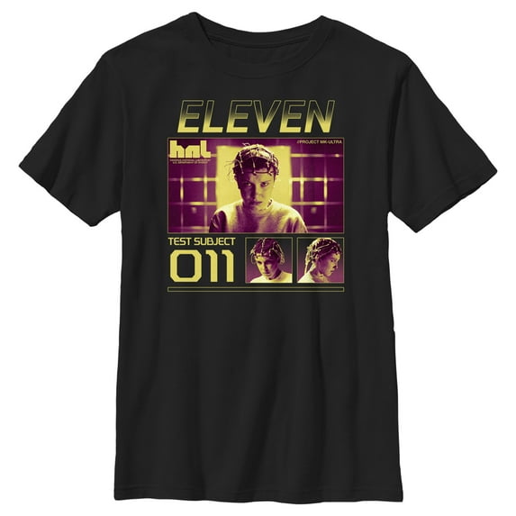 Netflix Boy's Stranger Things Test Subject Eleven Graphic T-Shirt