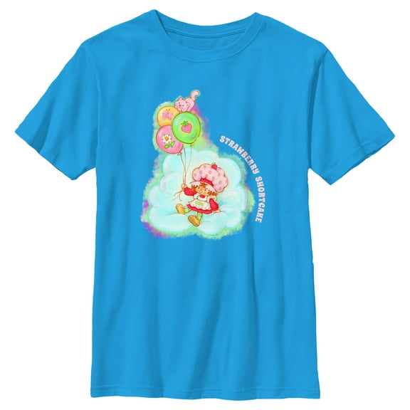 Boy's Strawberry Shortcake Balloon Cloud Graphic T-Shirt
