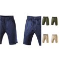 thumbnail image 1 of Boy's Summer Khaki Shorts and Pants Comfortable and Casual Elastic Waistband Formal School Pants Suitable for Children and Kidsagers 3-4 Years, 1 of 6