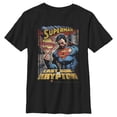 thumbnail image 1 of Boy's Superman Son of Krypton  Graphic Tee Black Large, 1 of 4