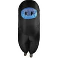 thumbnail image 1 of Studio Halloween Teen Black Inflatable Sus Crewmate Killer Costume - One Size Fits Most, 1 of 2
