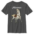 thumbnail image 1 of Boy's Tangled Maximus Large Portrait  Graphic Tee Charcoal Heather X Large, 1 of 5