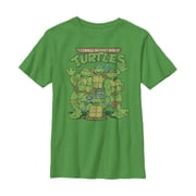 Boy's Teenage Mutant Ninja Turtles Best Friend Shot Graphic Tee Kelly Green X Large