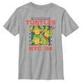 thumbnail image 1 of Boy's Teenage Mutant Ninja Turtles NYC '84 Poster  Graphic Tee Athletic Heather Small, 1 of 5