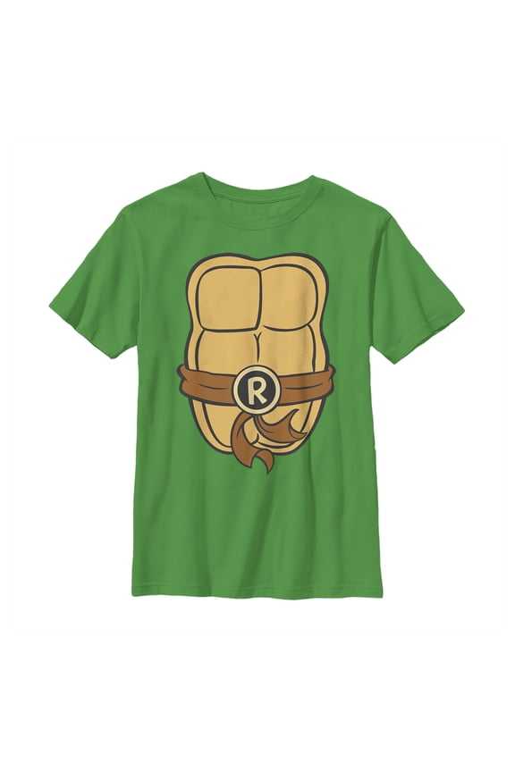 Boy's Teenage Mutant Ninja Turtles Leonardo Costume Graphic Tee Kelly Green Small