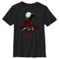 thumbnail image 1 of Boy's The Batman Moonlit Batmobile  Graphic Tee Black X Small, 1 of 5