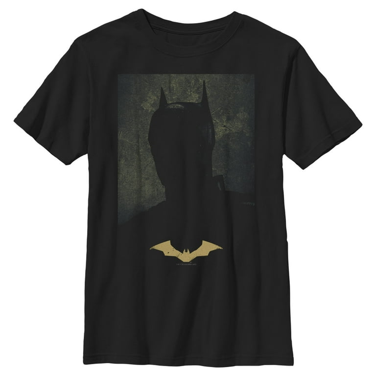 Batman Kids Black Gotham Skyline T-Shirt DC Batman Kids Black Gotham Skyline T-Shirt DC