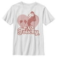 thumbnail image 1 of Boy's The Emperor's New Groove Valentine Kuzco No Touchy Graphic Tee White Small, 1 of 4