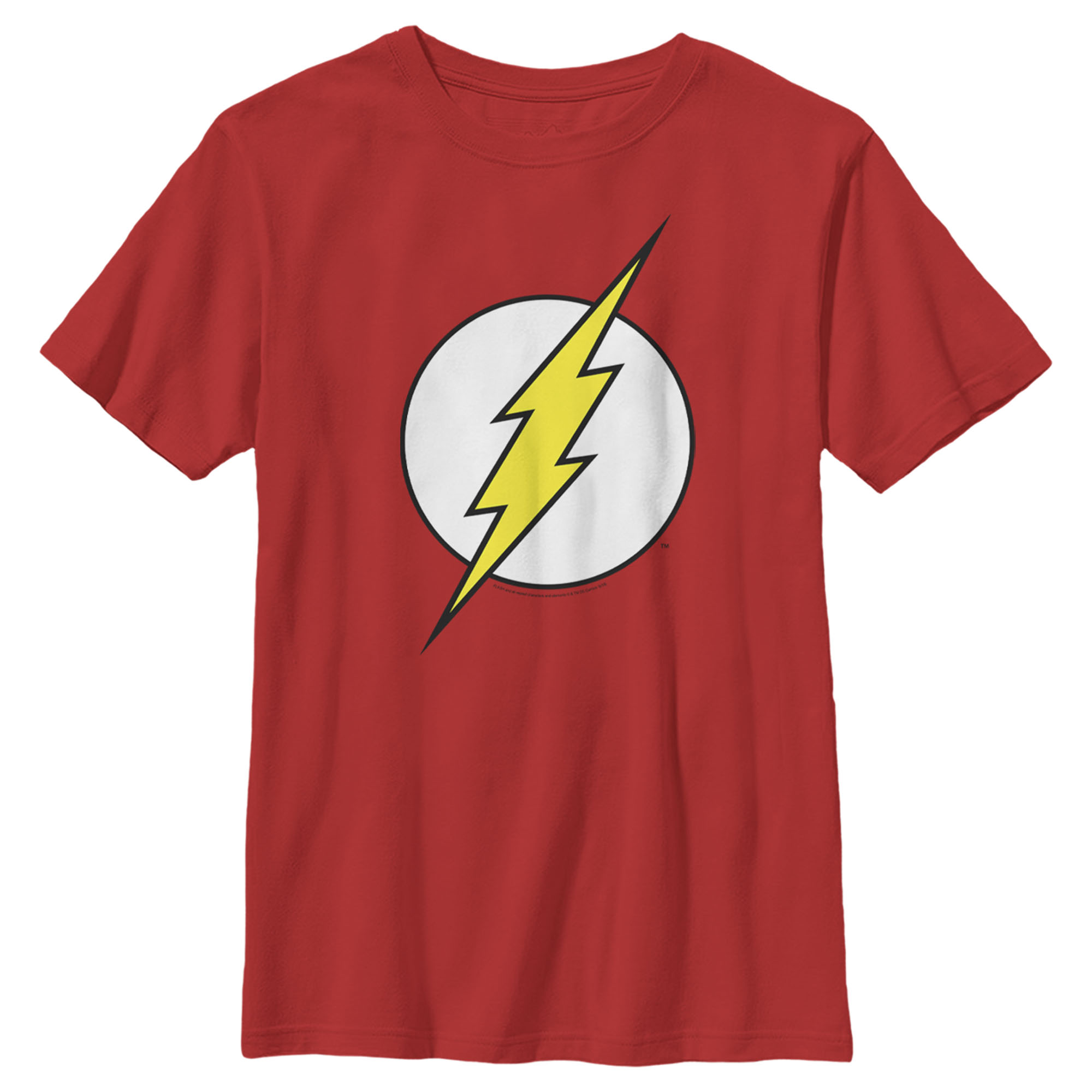Boy's The Flash Classic Logo  Graphic Tee Red X Large - image 1 of 3