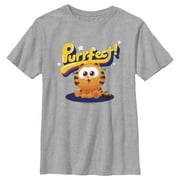 Boy's The Garfield Movie Purrfect Baby Graphic Tee Athletic Heather Large