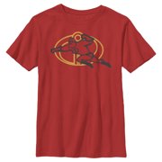 Boys The Incredibles 2 Flying Dad Logo Graphic Tee Red X Small
