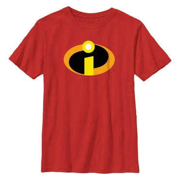 Boy's The Incredibles Classic Symbol  Graphic T-Shirt
