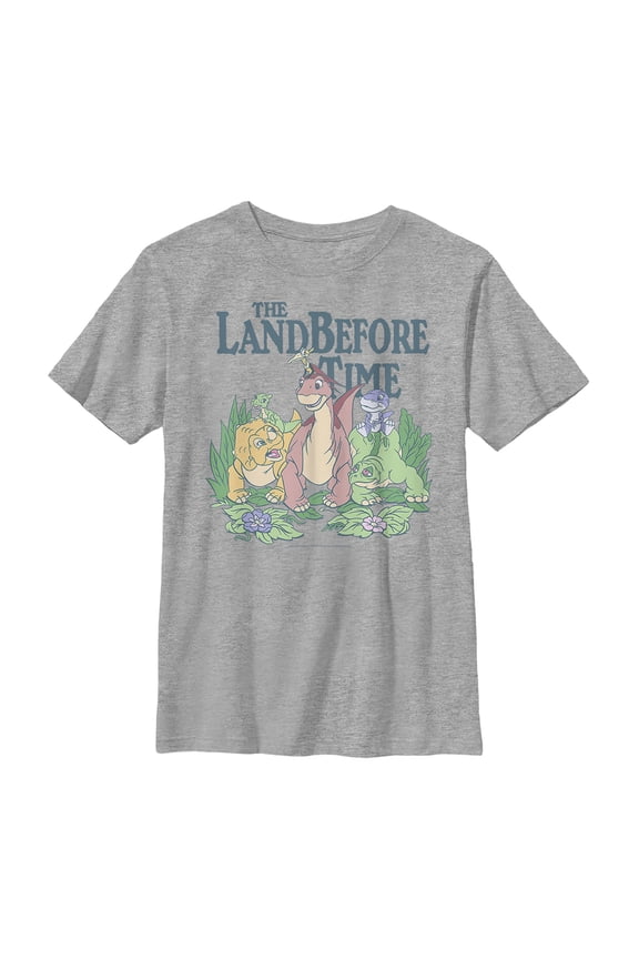 Boy's The Land Before Time Best Friend Adventure Graphic Tee Athletic Heather Large