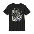 thumbnail image 1 of Boy's The Loud House Let's Get Loud Party  Graphic Tee Black Large, 1 of 4