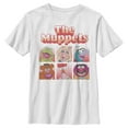 thumbnail image 1 of Boy's The Muppets Boxed Characters  Graphic Tee White X Small, 1 of 5