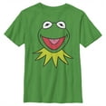 thumbnail image 1 of Boy's The Muppets Kermit Costume Tee  Graphic Tee Kelly Green Medium, 1 of 4