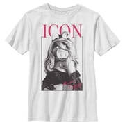 Boy's The Muppets Miss Piggy Icon Graphic Tee White Small