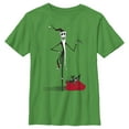 thumbnail image 1 of Boy's The Nightmare Before Christmas Christmas Sandy Claws Graphic Tee Kelly Green Large, 1 of 4