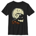 thumbnail image 1 of Boy's The Nightmare Before Christmas Spiral Hill Scene Graphic Tee Black Small, 1 of 5