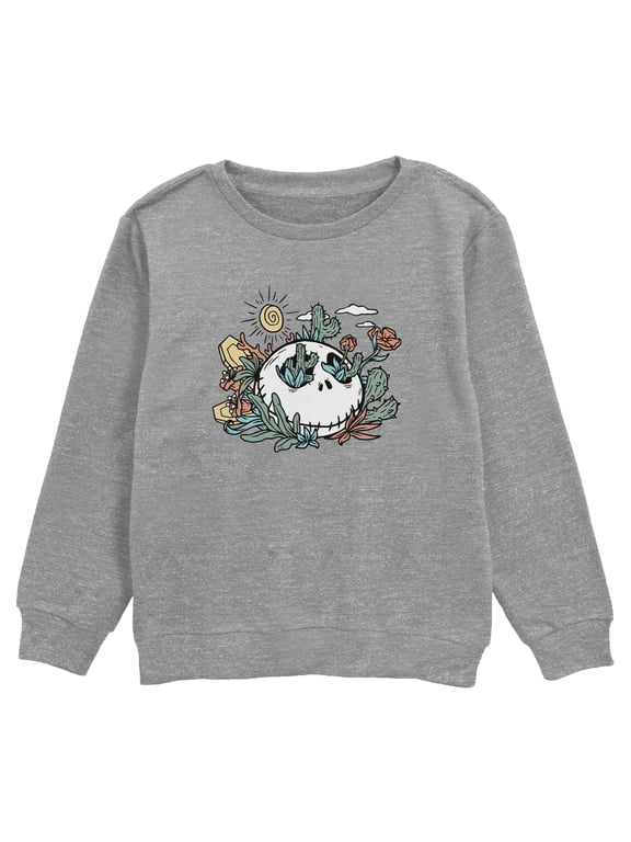 Boy's The Nightmare Before Christmas Succulent Jack Skellington Sweatshirt