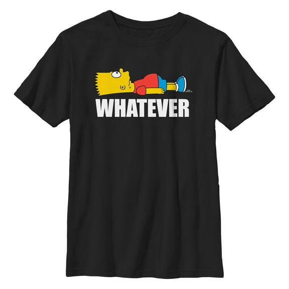 Boy's The Simpsons Bart Whatever Graphic T-Shirt