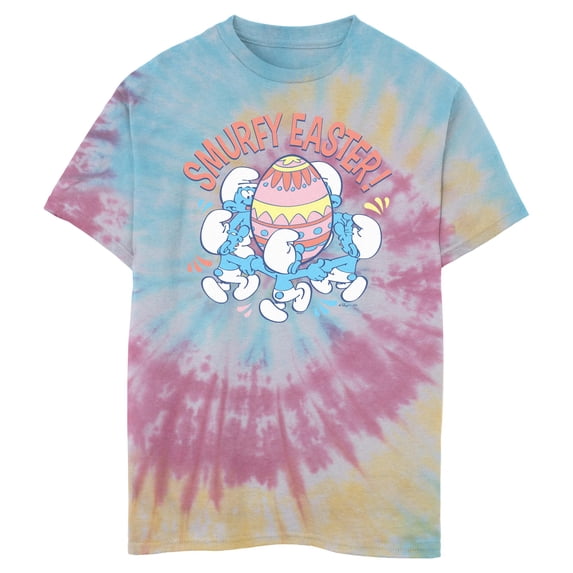Boy's The Smurfs Smurfy Easter Graphic T-Shirt