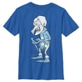 thumbnail image 1 of Boy's The Year Without a Santa Claus Vintage Snow Graphic Tee Royal Blue Large, 1 of 5