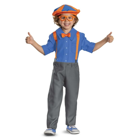 Boy's Toddler Deluxe Blippi Costume