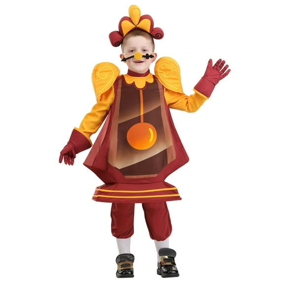 Boy's Toddler Disney Beauty and the Beast Cogsworth Costume