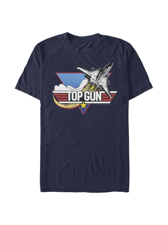 Boy's Top Gun Fighter Jet Logo Graphic T-Shirt