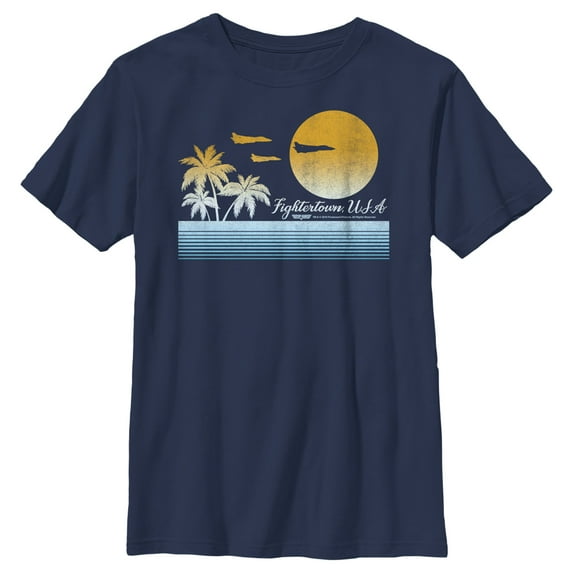 Boy's Top Gun Fightertown, USA Graphic T-Shirt