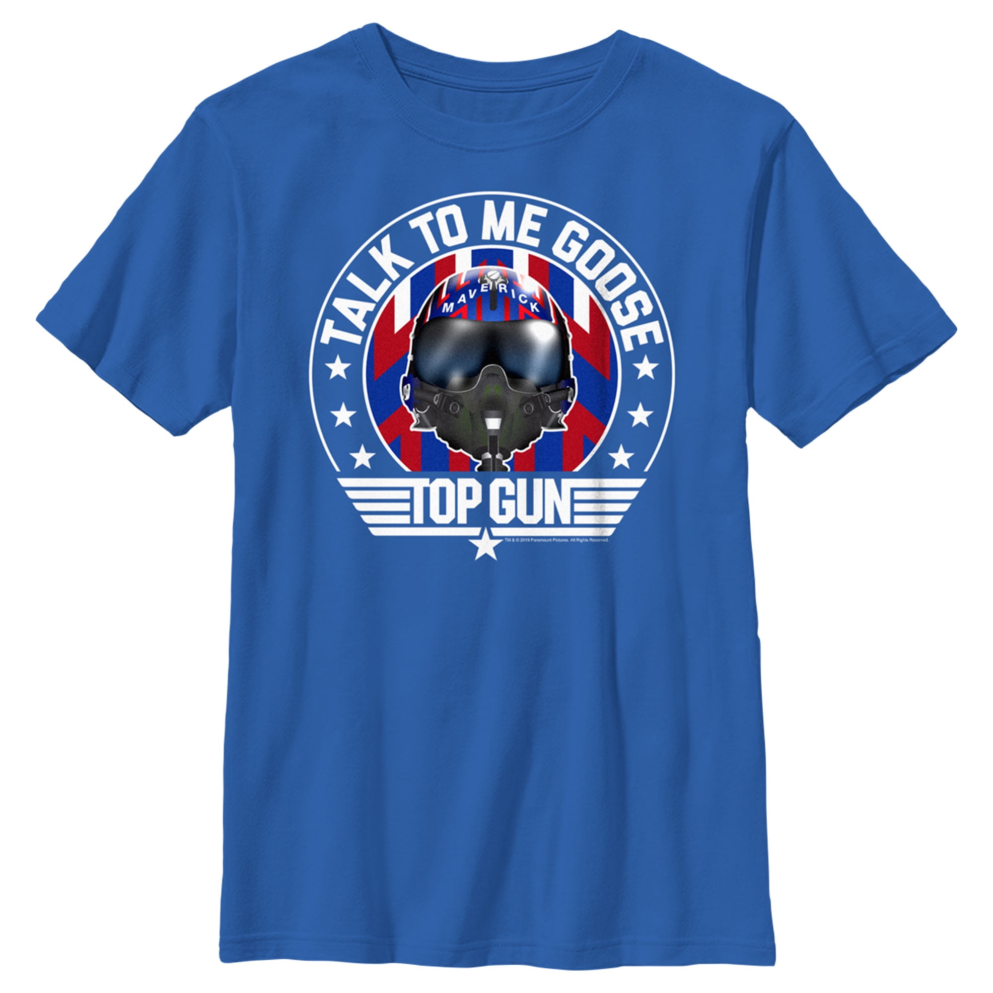 Boy's Top Gun Maverick Talk to Me Goose Graphic T-Shirt - Walmart.com